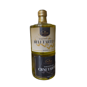 Duo paket - Maslinovo ulje 250 ml Crni i Beli tartuf